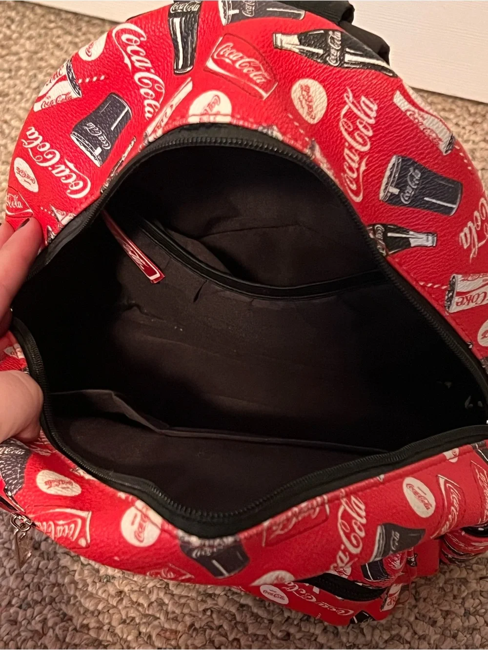 Coca-Cola Red Logo  Mini Backpack